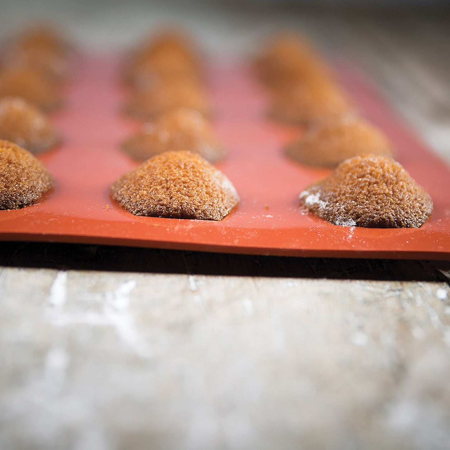 Moule en silicone 9 Madelaines - Silikomart