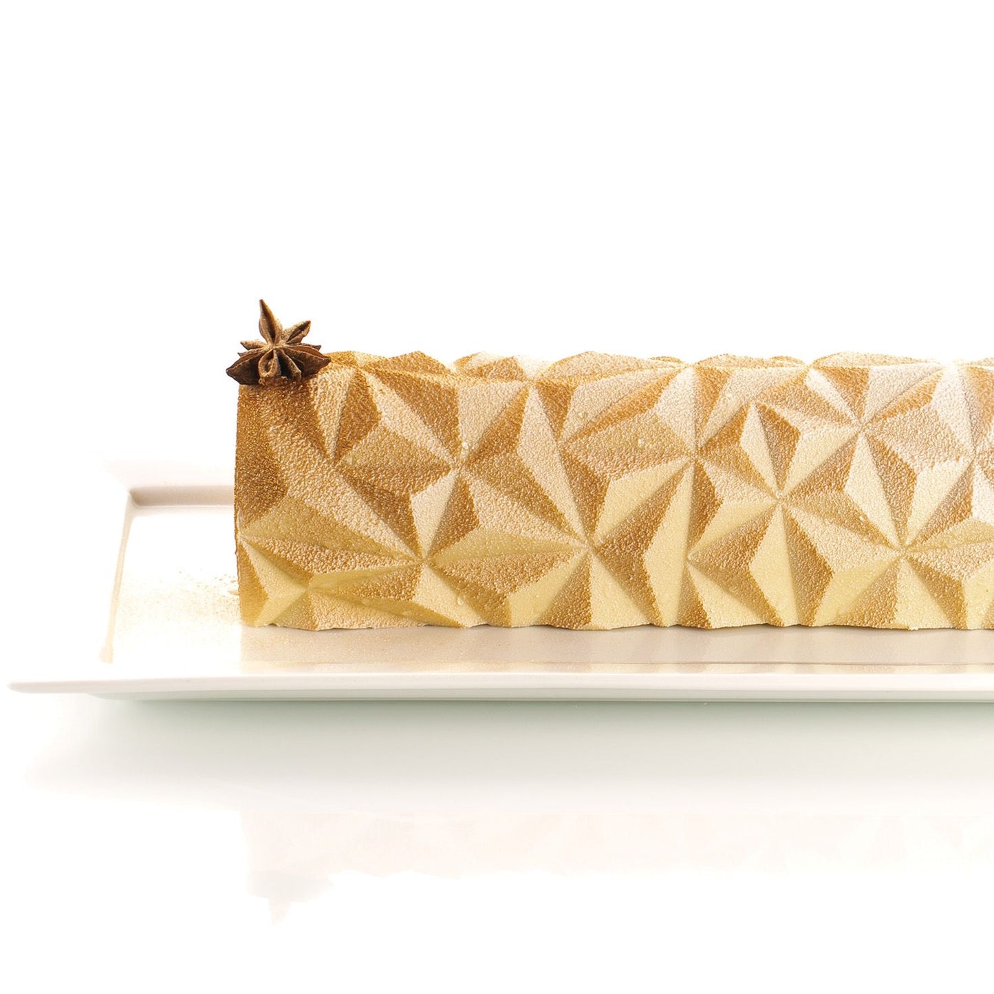 Moule Buche glacée Diamand - Silikomart