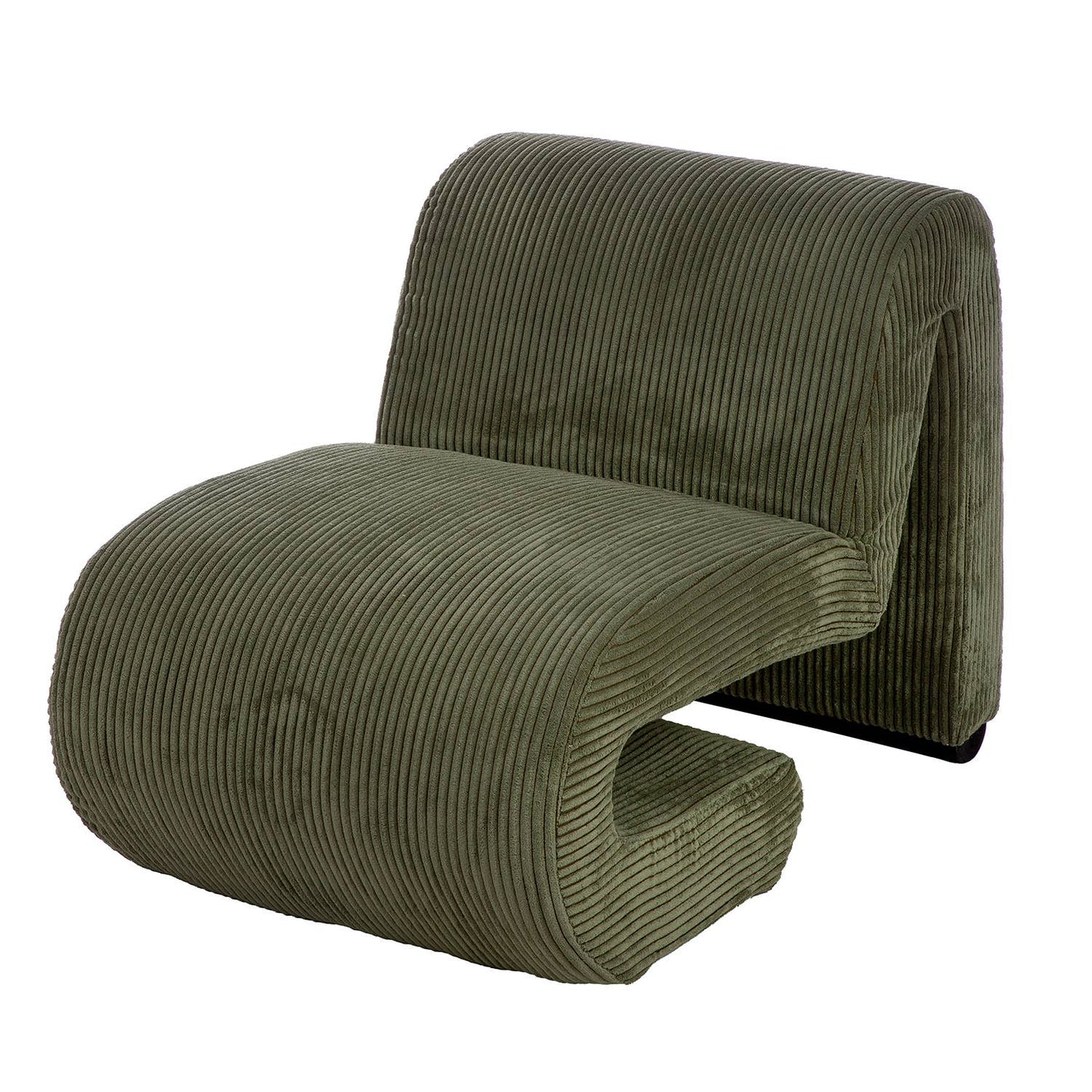 Fauteuil Poltrana, vert H.59 cm