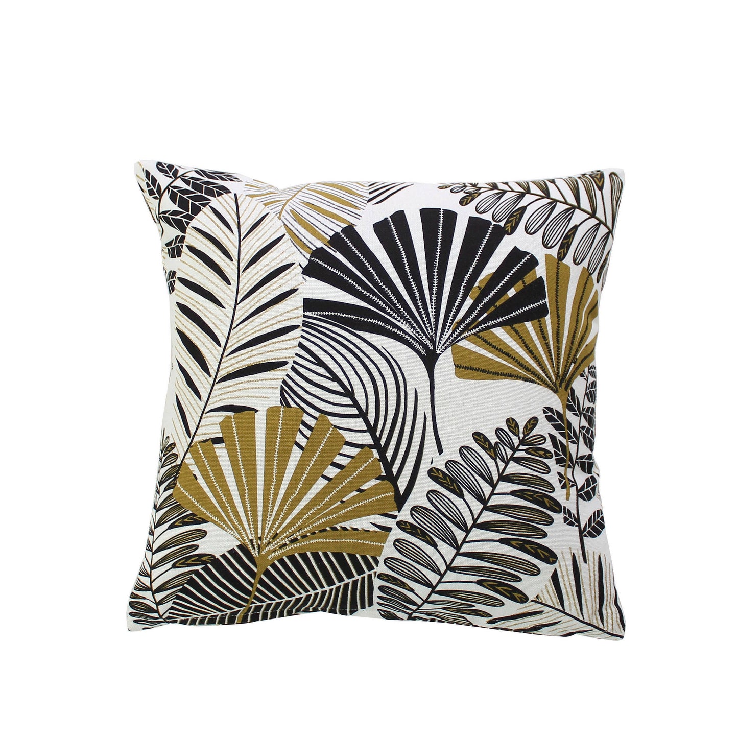 Coussin carré à motif, 40x40cm, Déhoussable, Edition