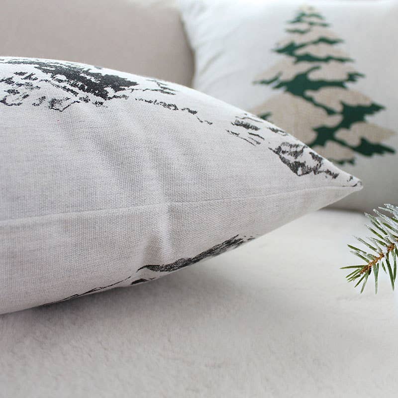 Coussin rectangulaire déhoussable, 30x50cm, Sapin, EBENE