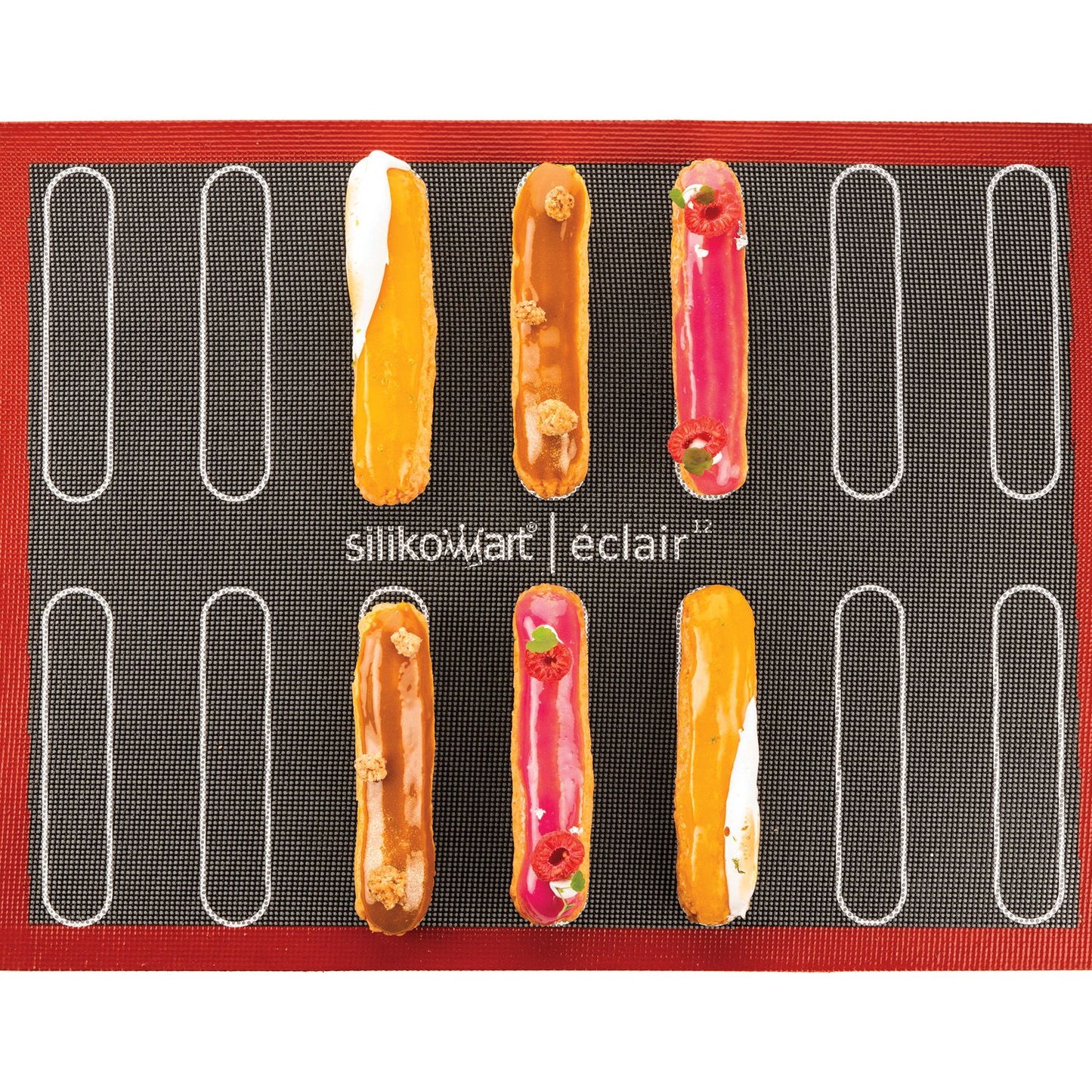Tapis en silicone pour Eclair & Choux - Silikomart