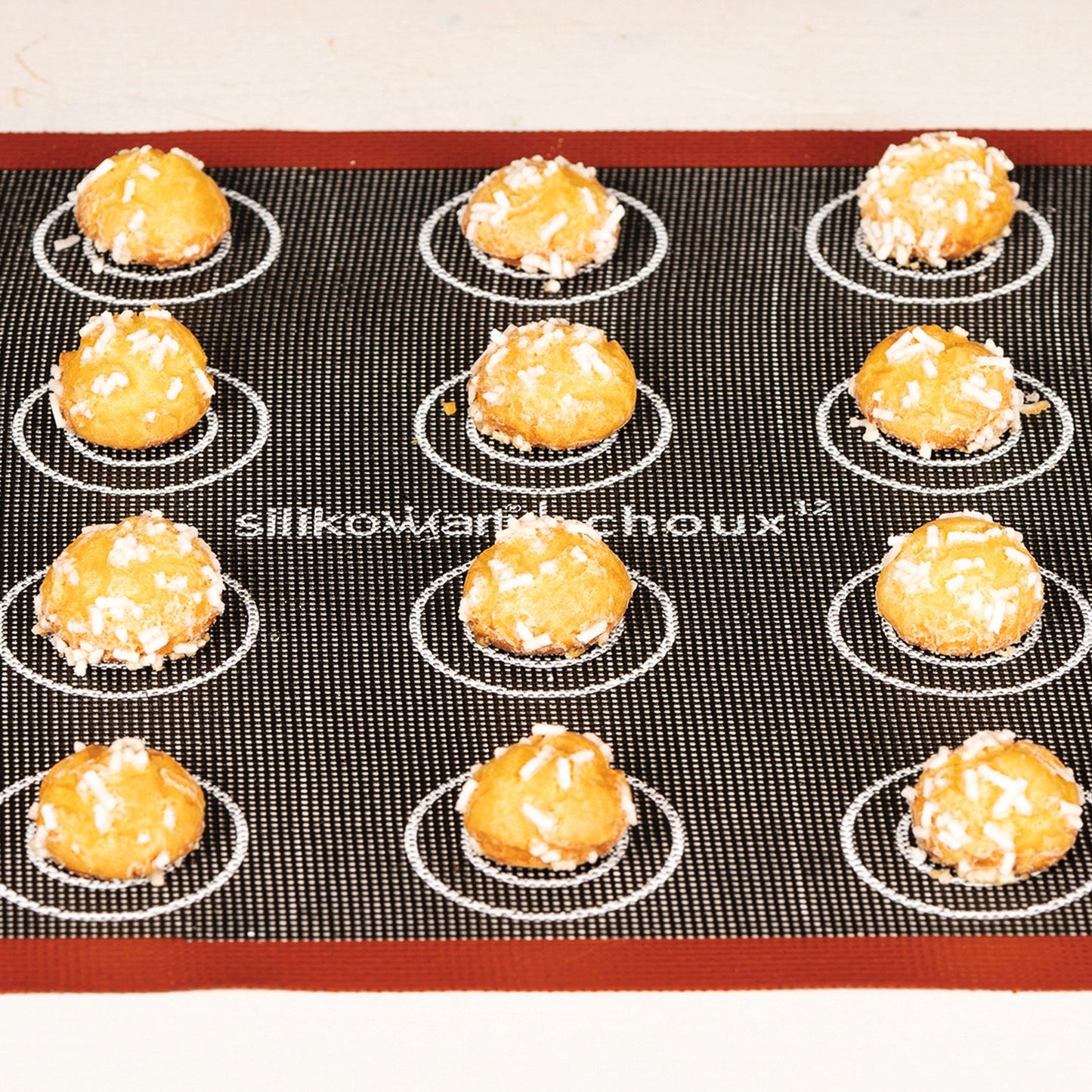 Tapis en silicone pour Eclair & Choux - Silikomart