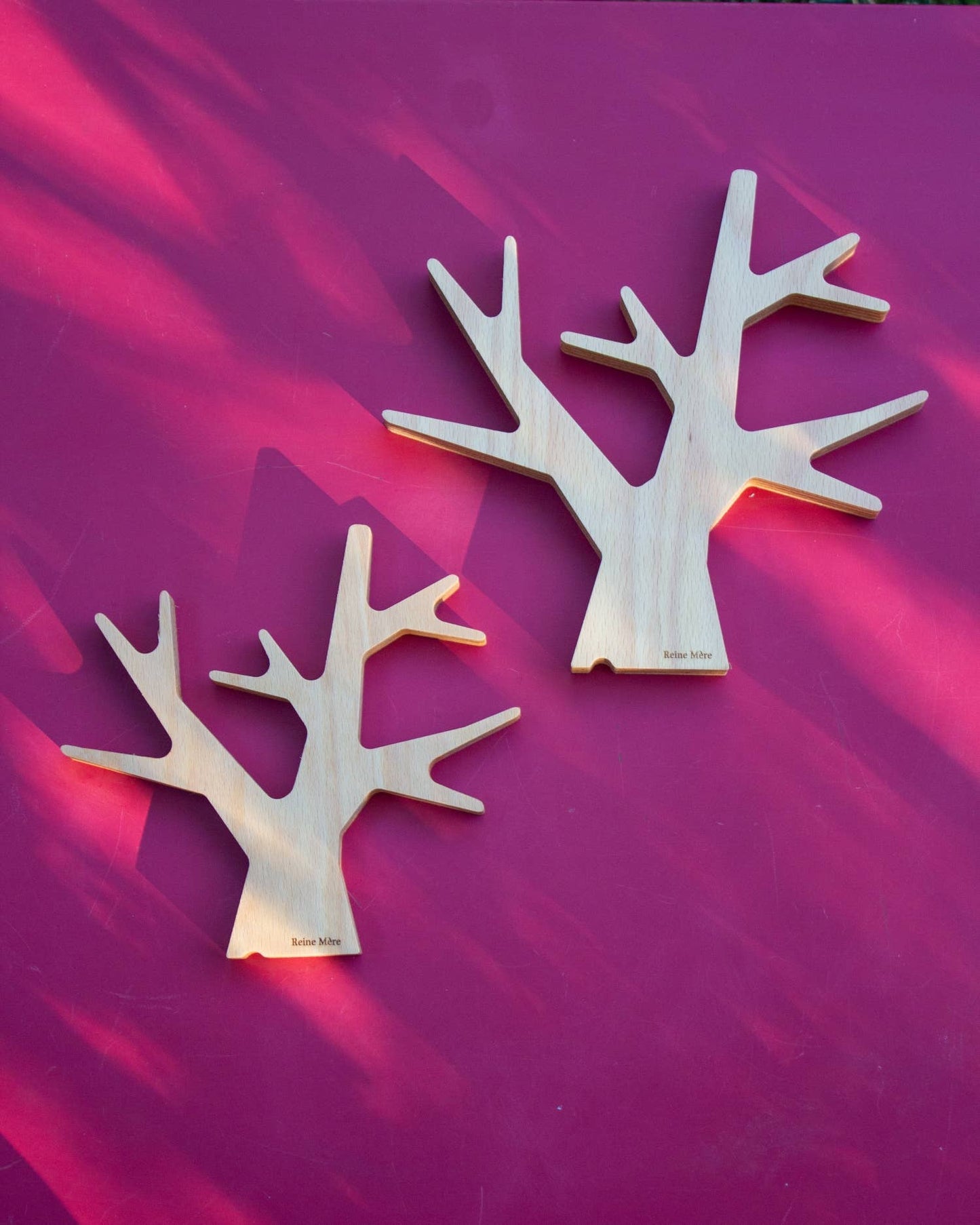 Dessous de plat made in France en bois -L'Arbre Grand Modèle