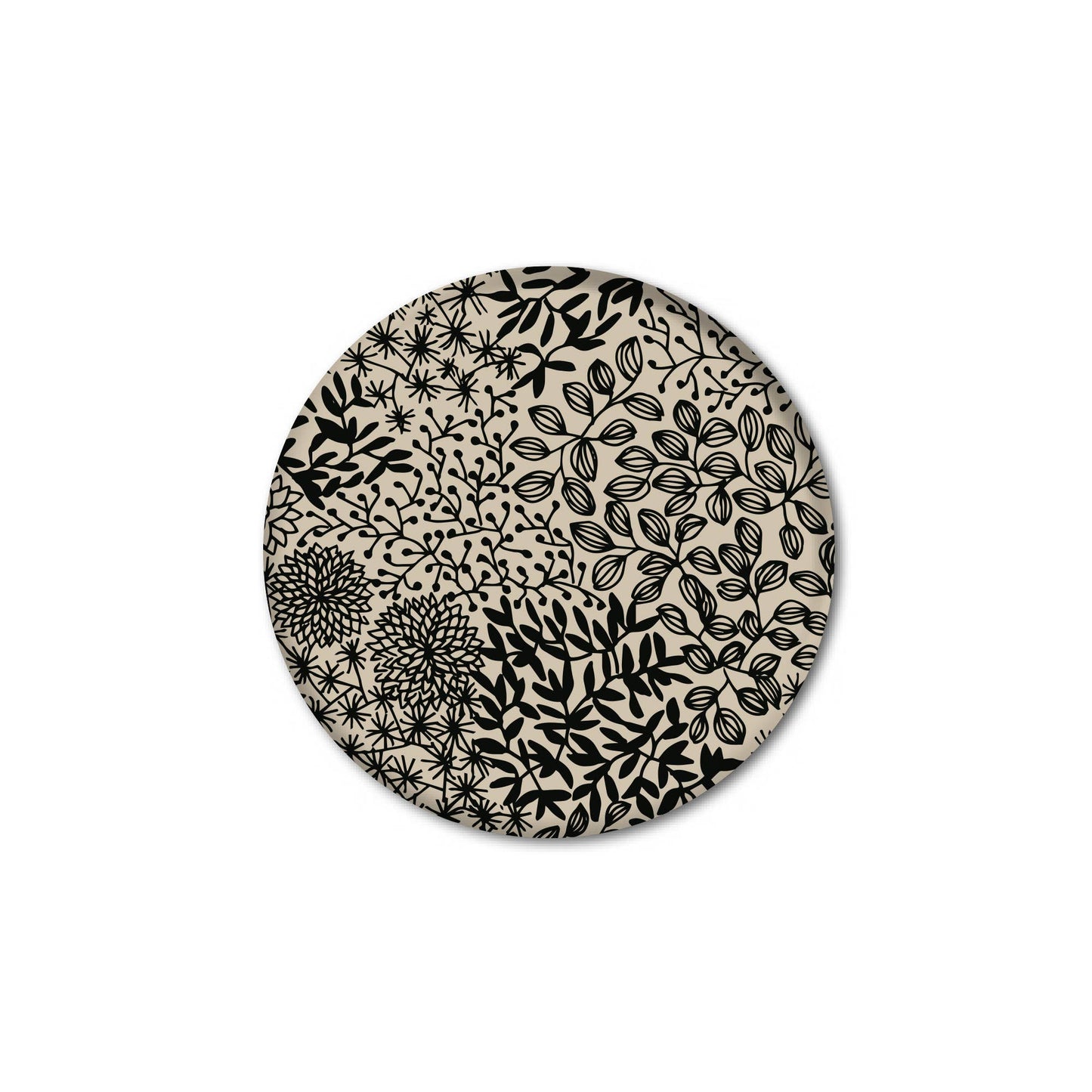 Plateau Ø 25 cm Noir