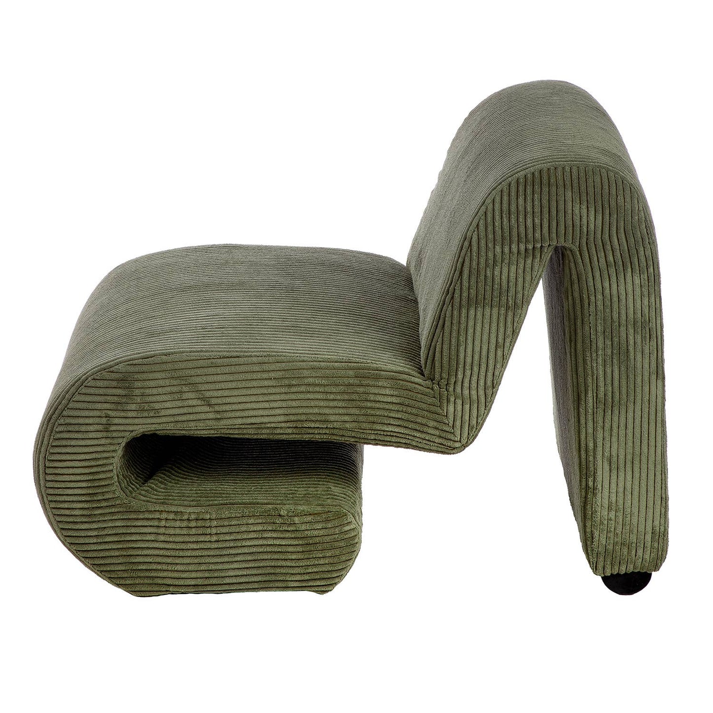 Fauteuil Poltrana, vert H.59 cm
