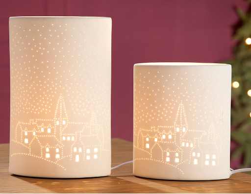 Lampe de Table motif Maisons