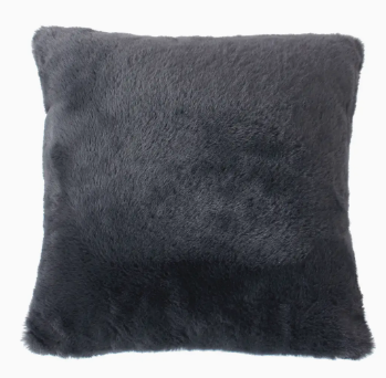Coussin effet fourrure, déhoussable, 40x40cm, RABBIT POP