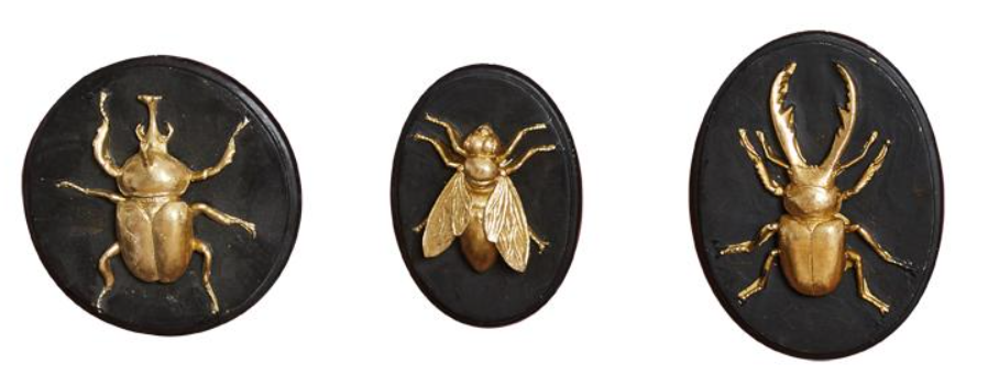Petite décoration murale Abeille Scarabée Lucane