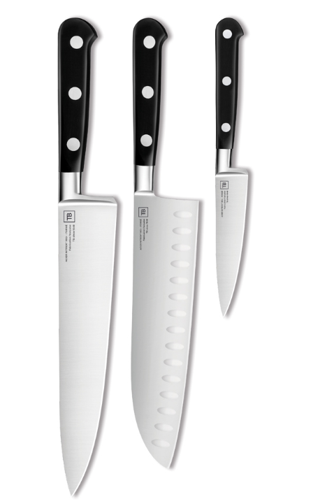 Coffret de 3 couteaux Maestro office Stantoku