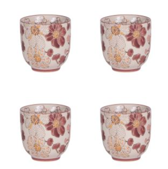 Coffret de 4 Gobelets Kiyo 7 cm
