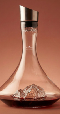 Carafe à vin Topographique