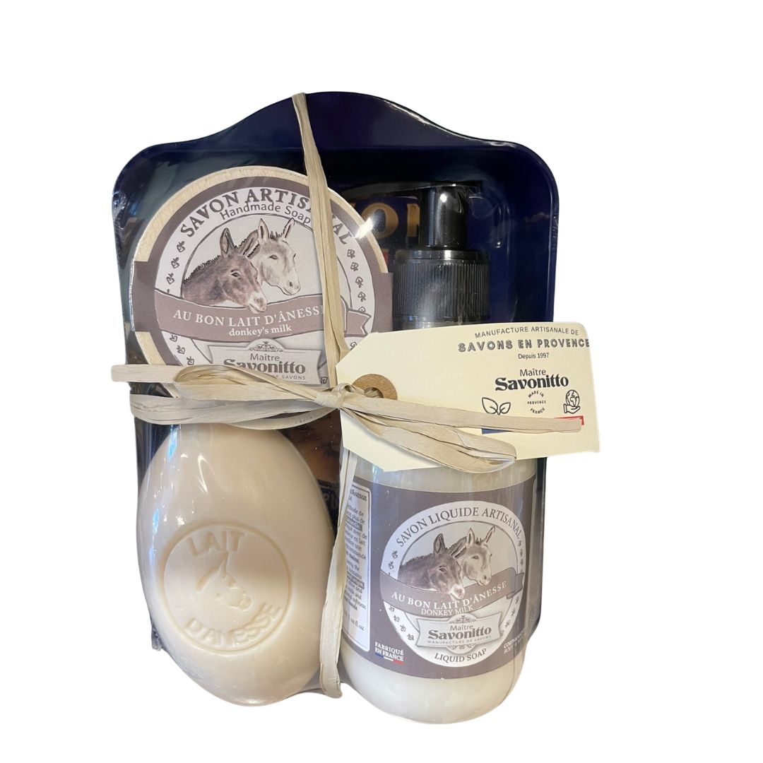 Coffret savons Lait d'Anesse