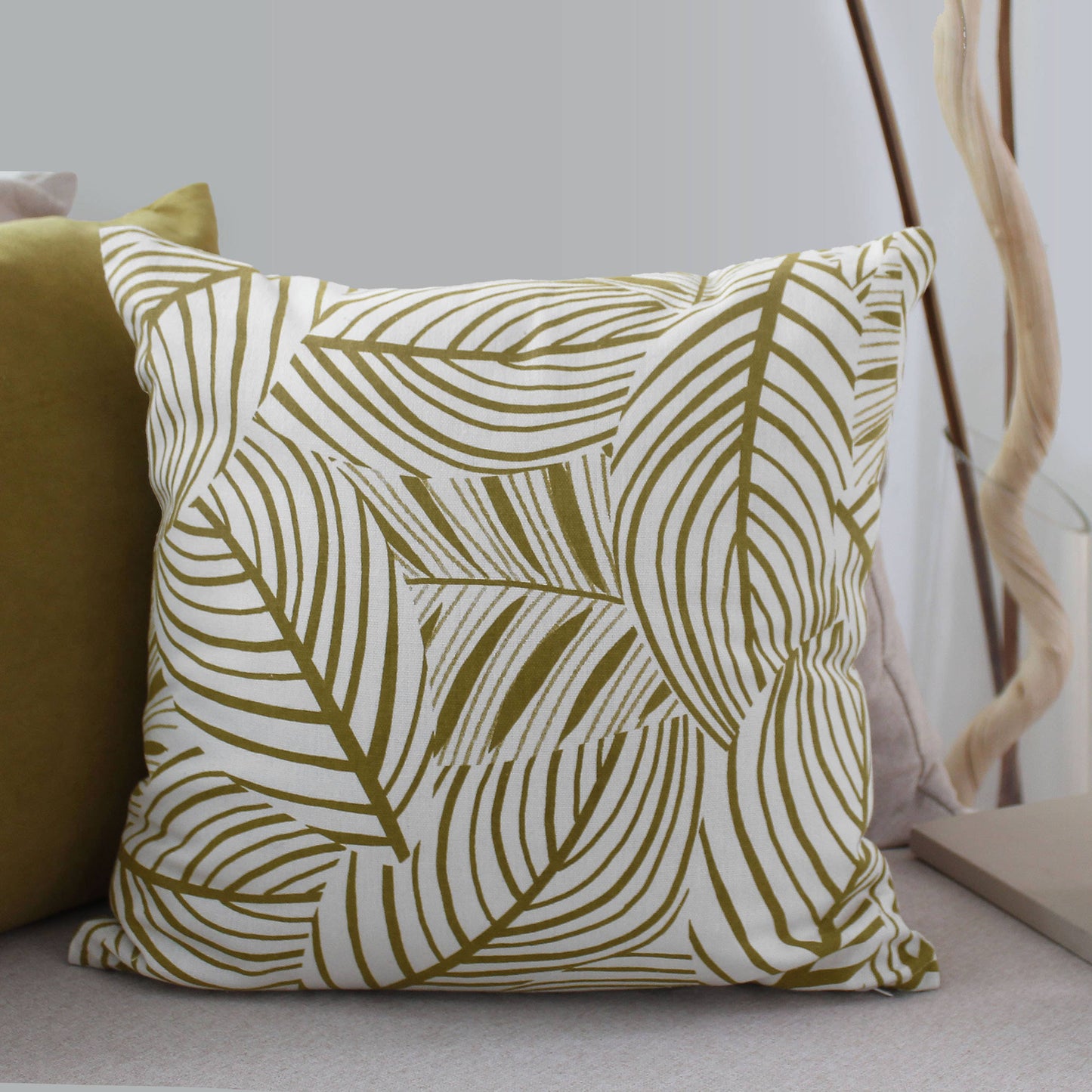 Coussin déhoussable carré, 40x40cm, Motif Graphique, Edition