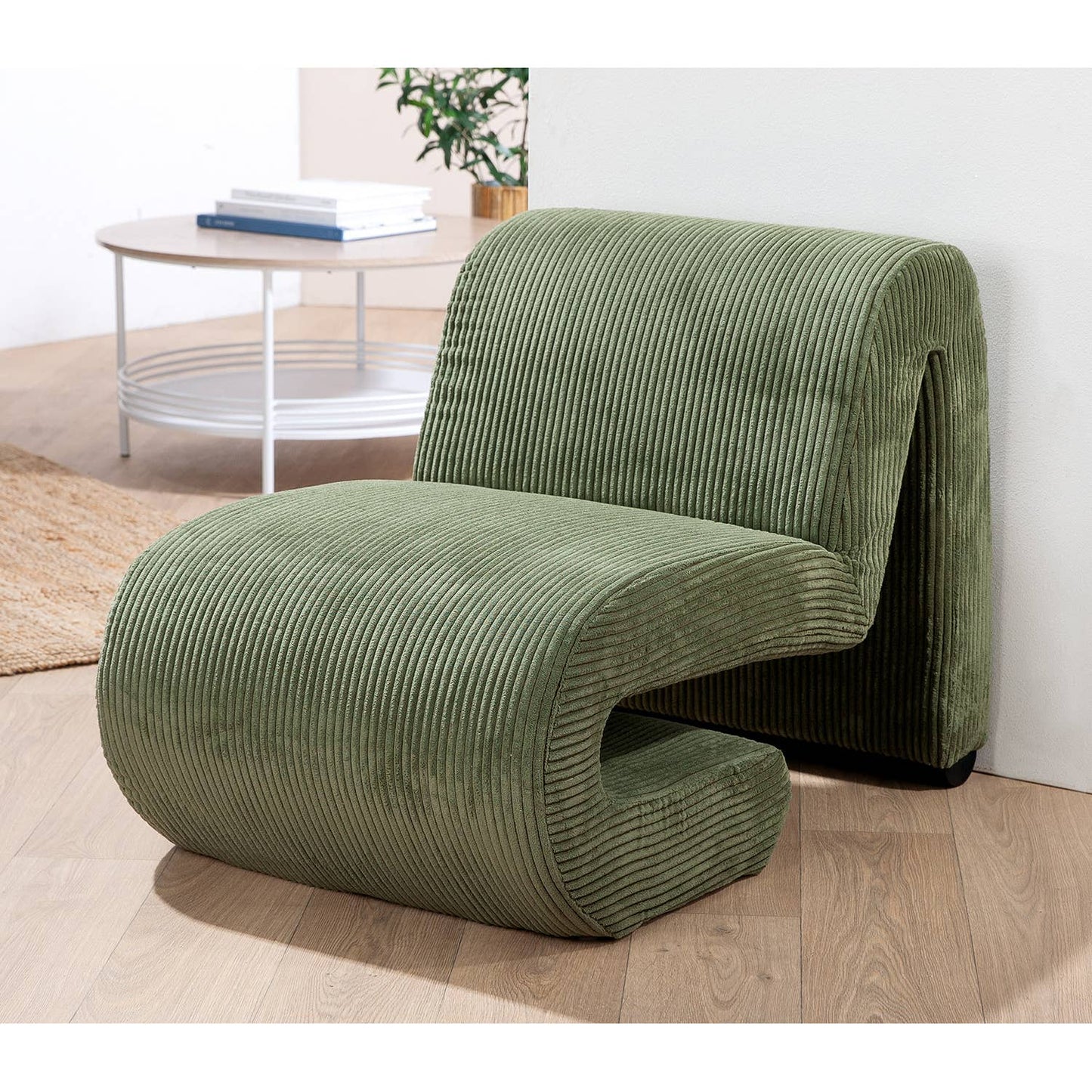 Fauteuil Poltrana, vert H.59 cm