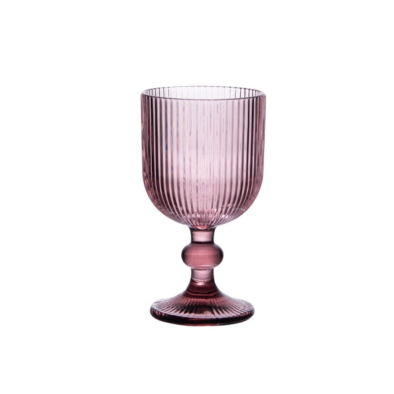 Boite de 6 verres à pied 25 cl dolce rose - Table Passion