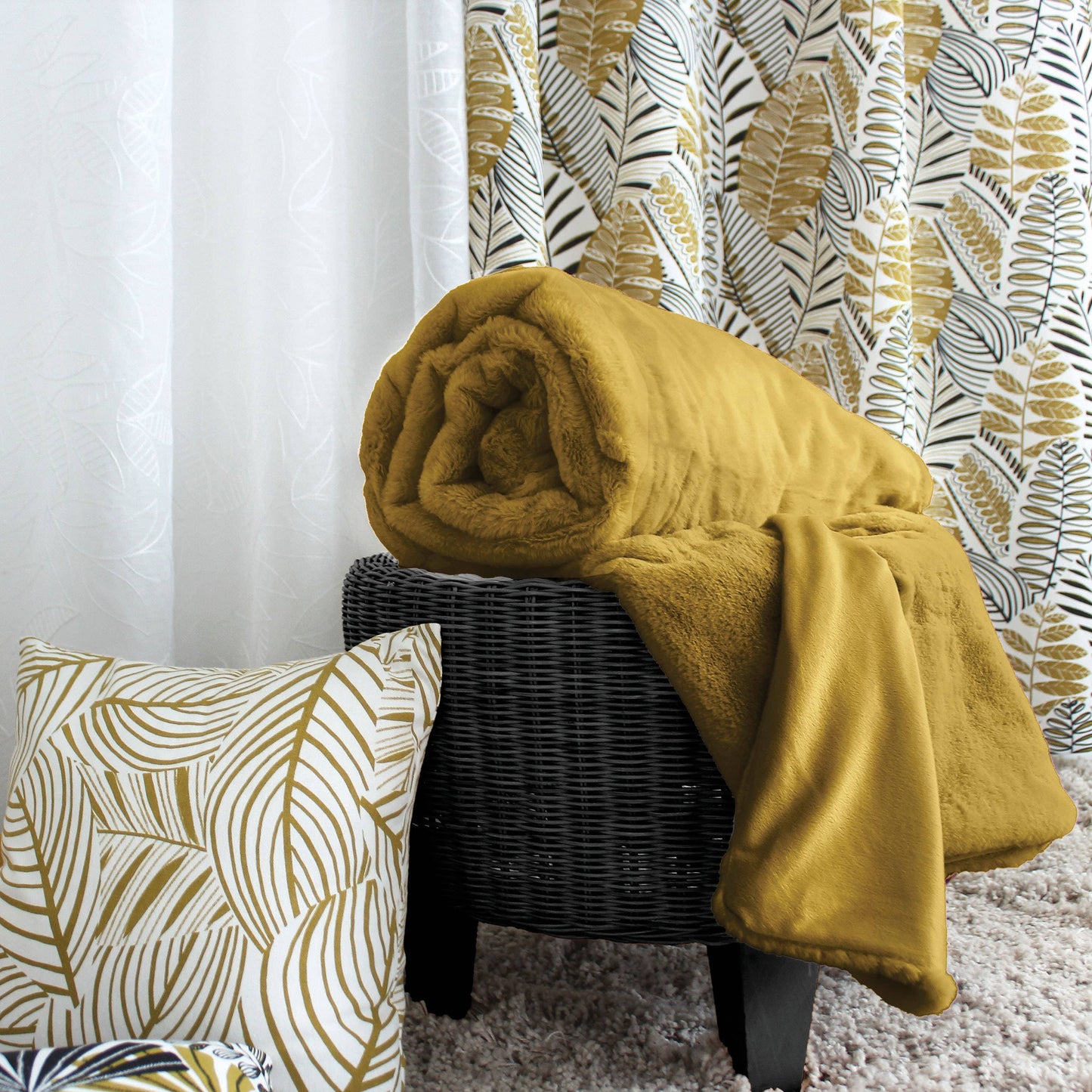 Coussin déhoussable carré, 40x40cm, Motif Graphique, Edition