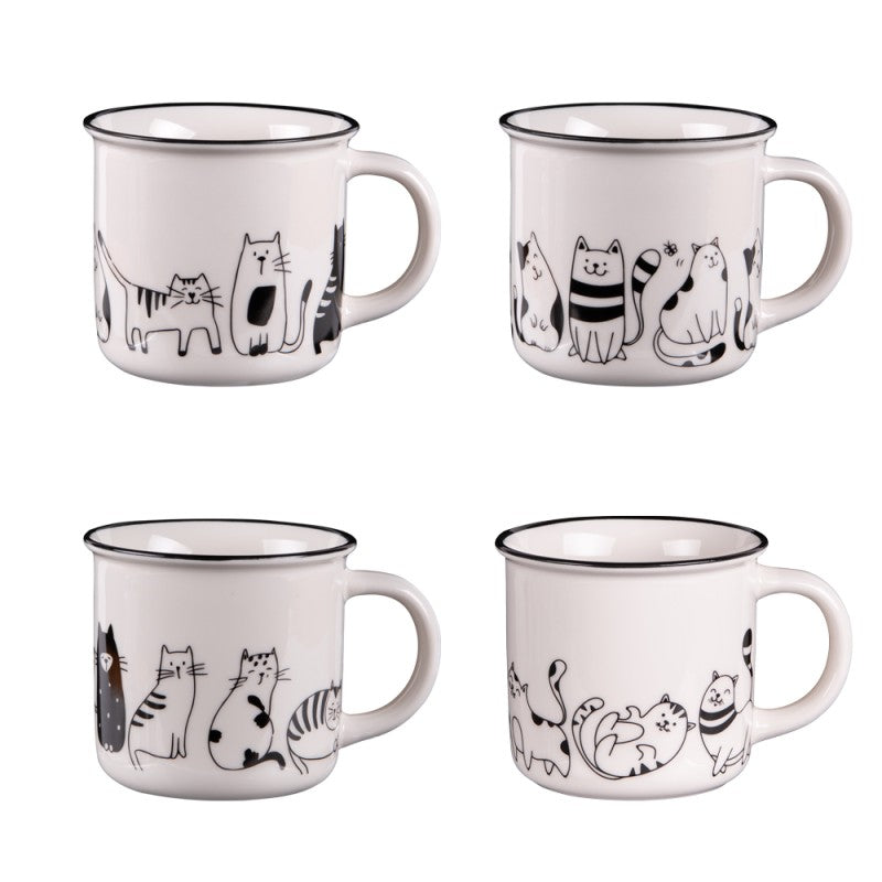 Coffret 4 mugs 35 cl FRIENDS - Table Passion