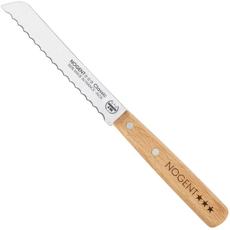 Couteau à pain Nogent - Hêtre 11cm