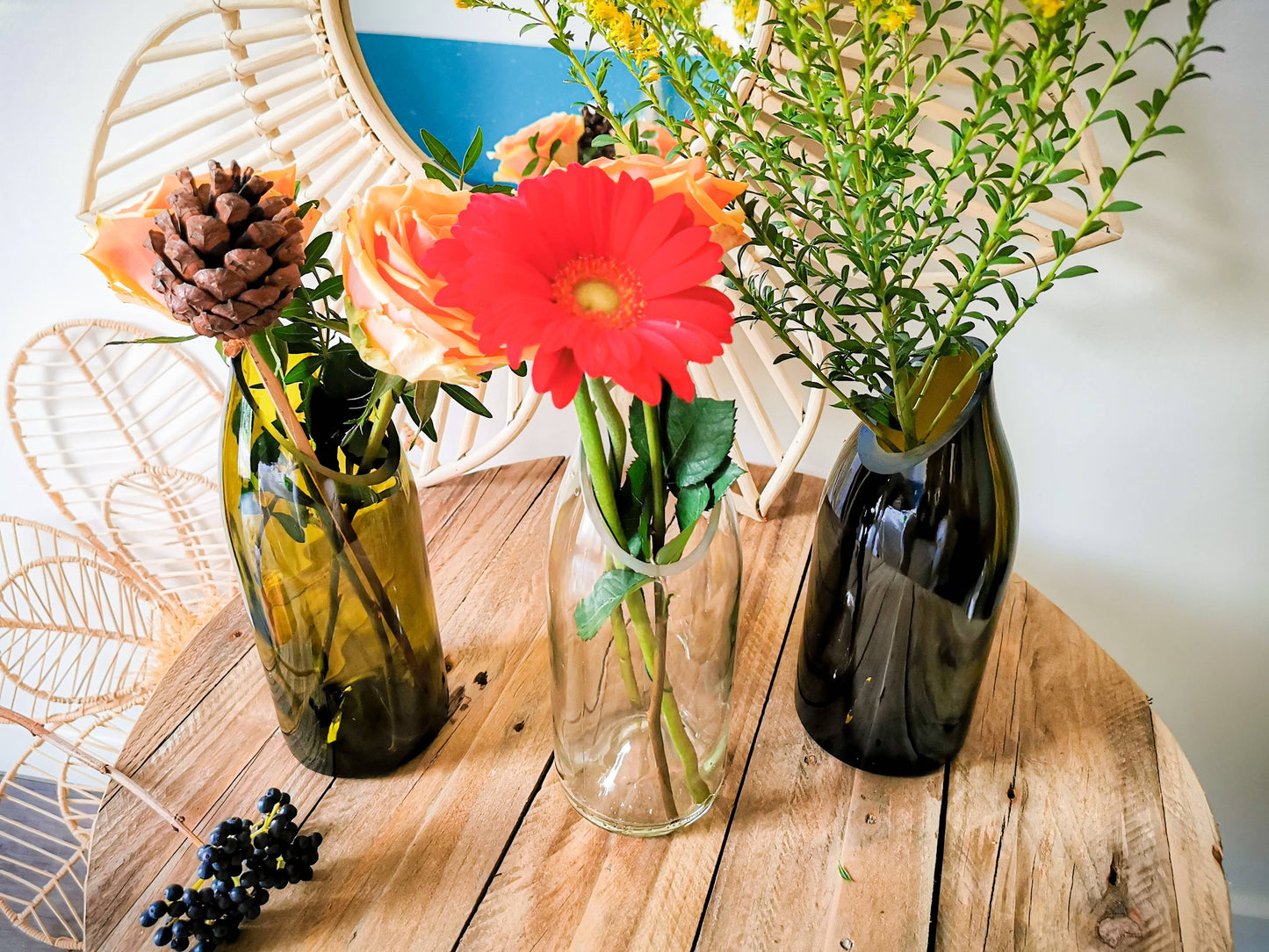 LES VASES Chaloupés Bruns