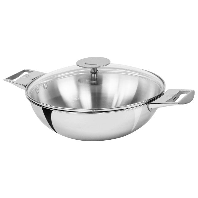 WOK inox CASTELINE amovible