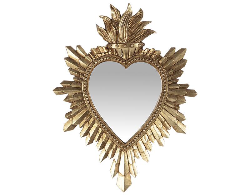 Miroir EX-VOTO doré 523