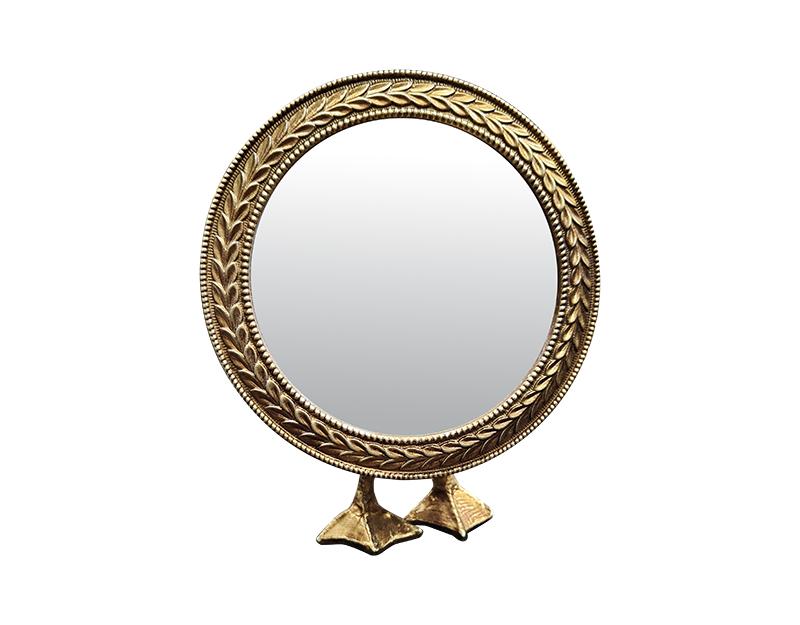 Miroir à poser canard doré