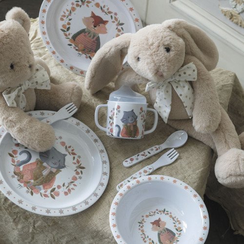 Peluche Lapin beige - Mathilde M