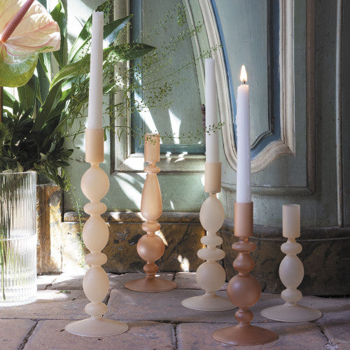 Set de 3 bougeoirs verre - Mathilde M