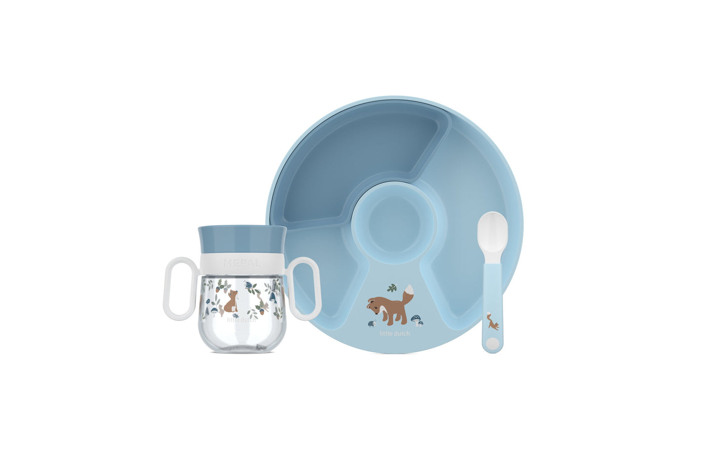Coffret repas bébé 3 pièces Mépal