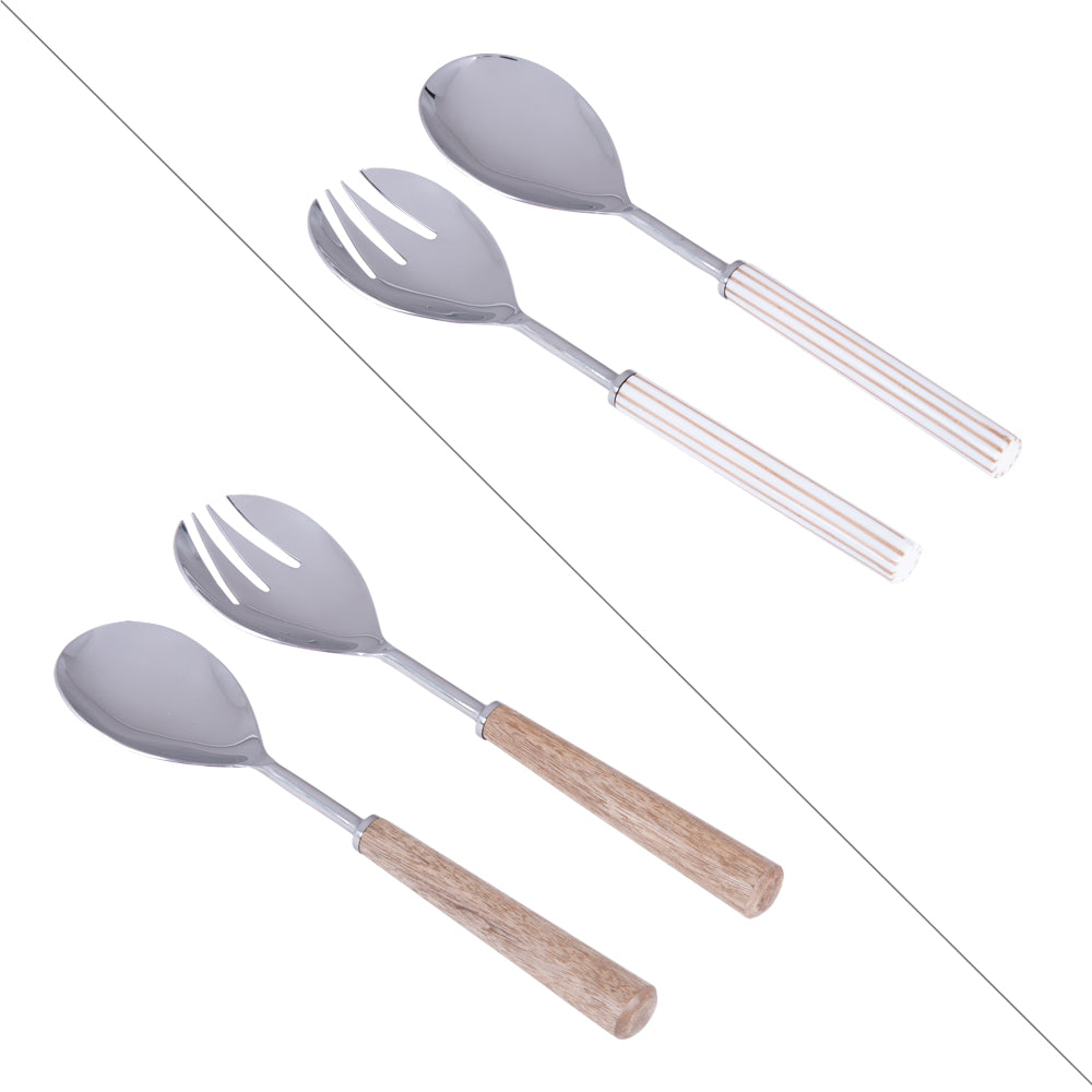 Service de 2 couverts à salade Etawah
