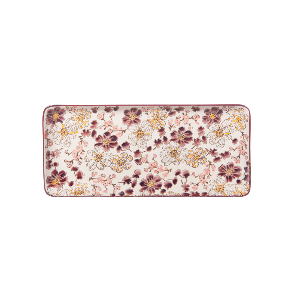 Plat à cake Kiyo 36x16 cm