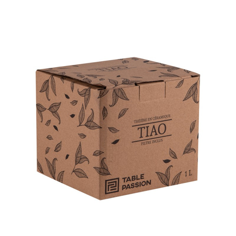 Théière avec filtre TIAO 1L - Table Passion