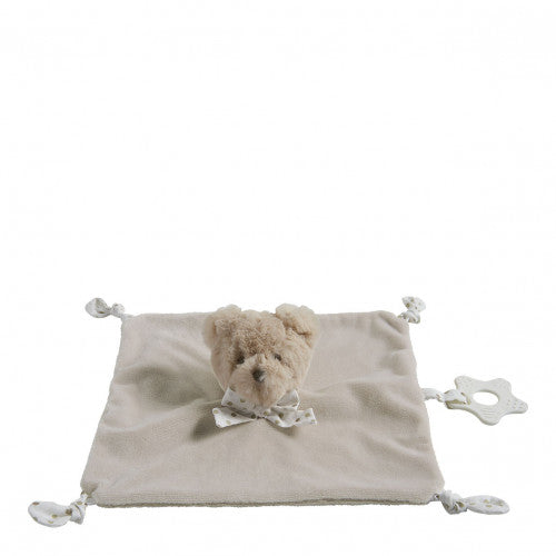 Toudoux Ourson beige avec anneau de dentition - Mathilde M
