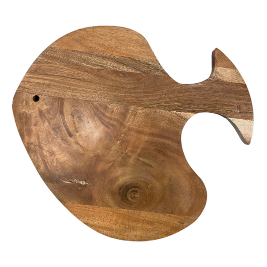 Planche à découper Poisson en Acacia