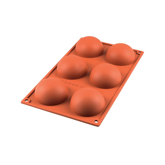Moule en silicone demi-sphères 7cm - Silikomart