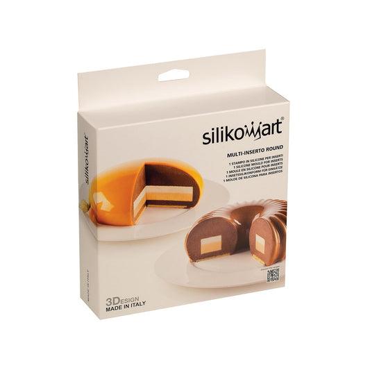 Moule en silicone multi-insert rond - Silikomart