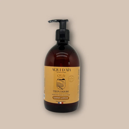 Savon liquide parfum BOIS DE OUD