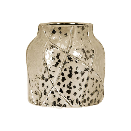 Vase à col Onza, doré h.15,5 cm