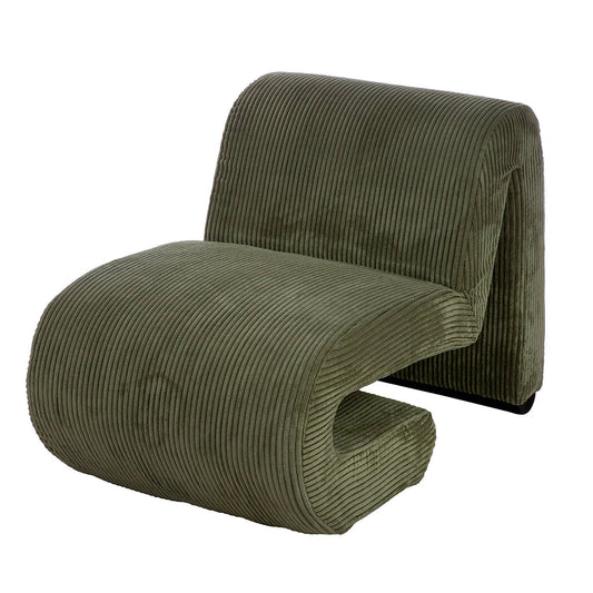 Fauteuil Poltrana, vert H.59 cm