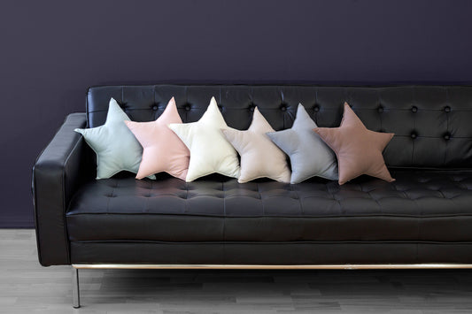 Coussin étoile, 40cm, Coton, Collection STAR