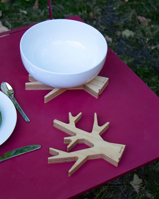 Dessous de plat made in France en bois -L'Arbre Grand Modèle
