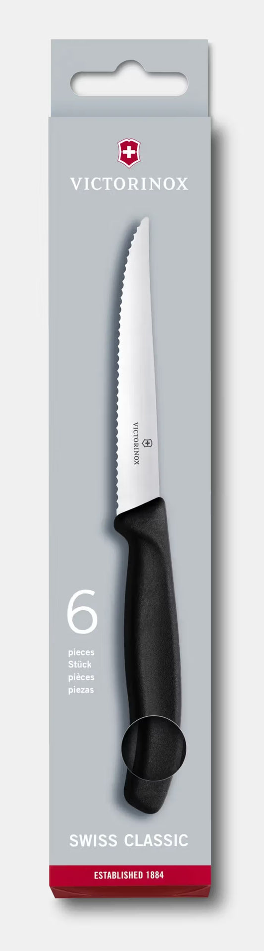 Set de couteaux à steak Victorinox, 6 pièces