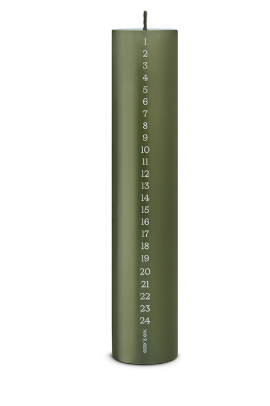 Bougie calendrier de Noel Pilier