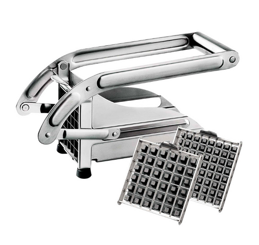 Coupe frites inox 2 grilles