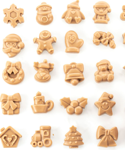 Calendrier de Noël en silicone