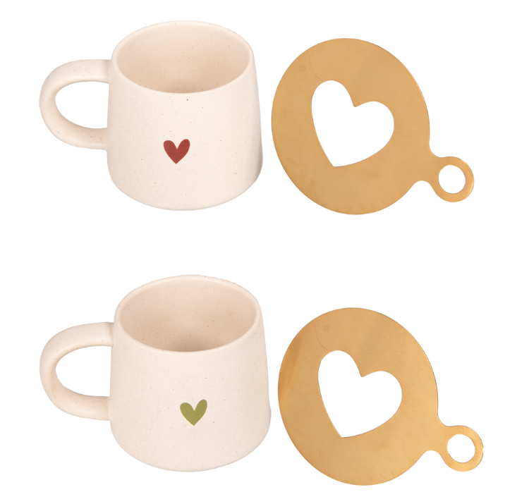 Coffret 2 mugs Sangam 35 cl