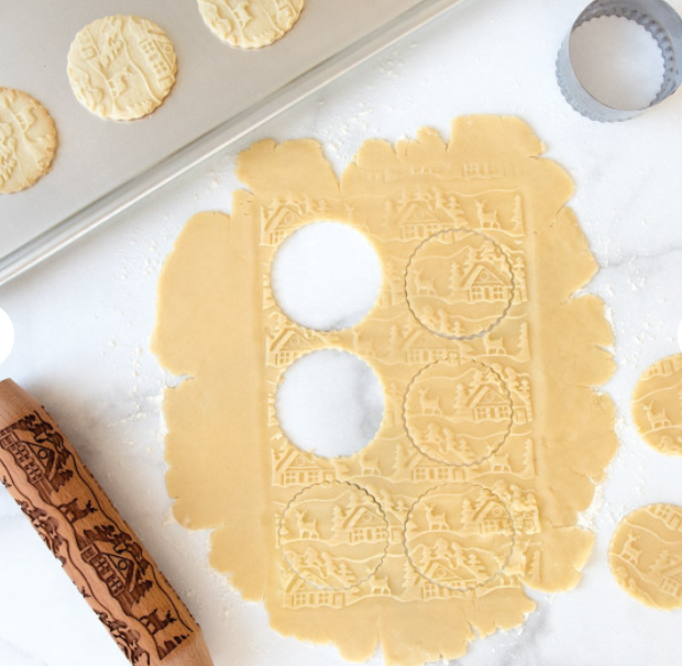 Rouleau Pâtisserie à Motifs de Noel