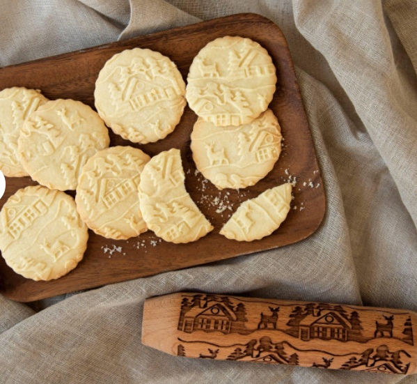 Rouleau Pâtisserie à Motifs de Noel