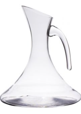 Carafe fond plat avec Anse 1 l
